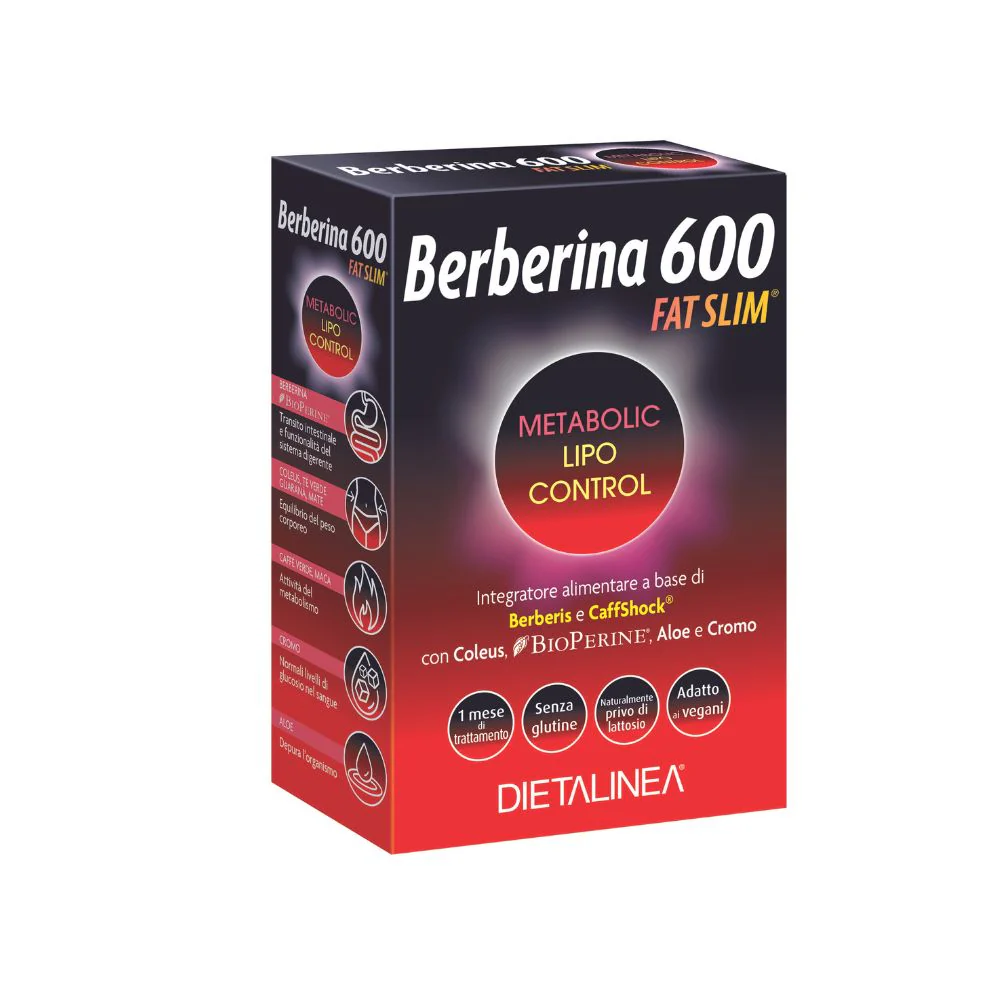 Dietalinea BERBERINA 600 FATSLIM 60 Compresse