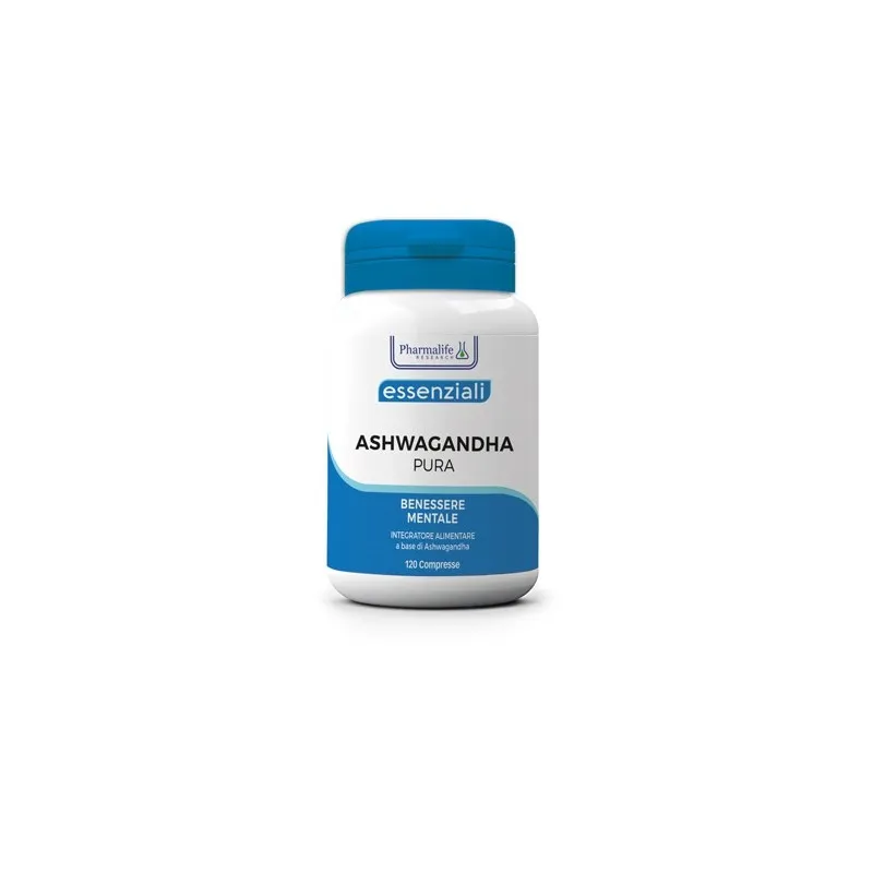 Ashwagandha Pura integratore tonico adattogeno per energia 120 compresse