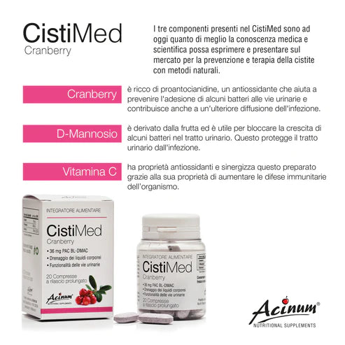 CistiMed Acinum 20 compresse da 1000 mg