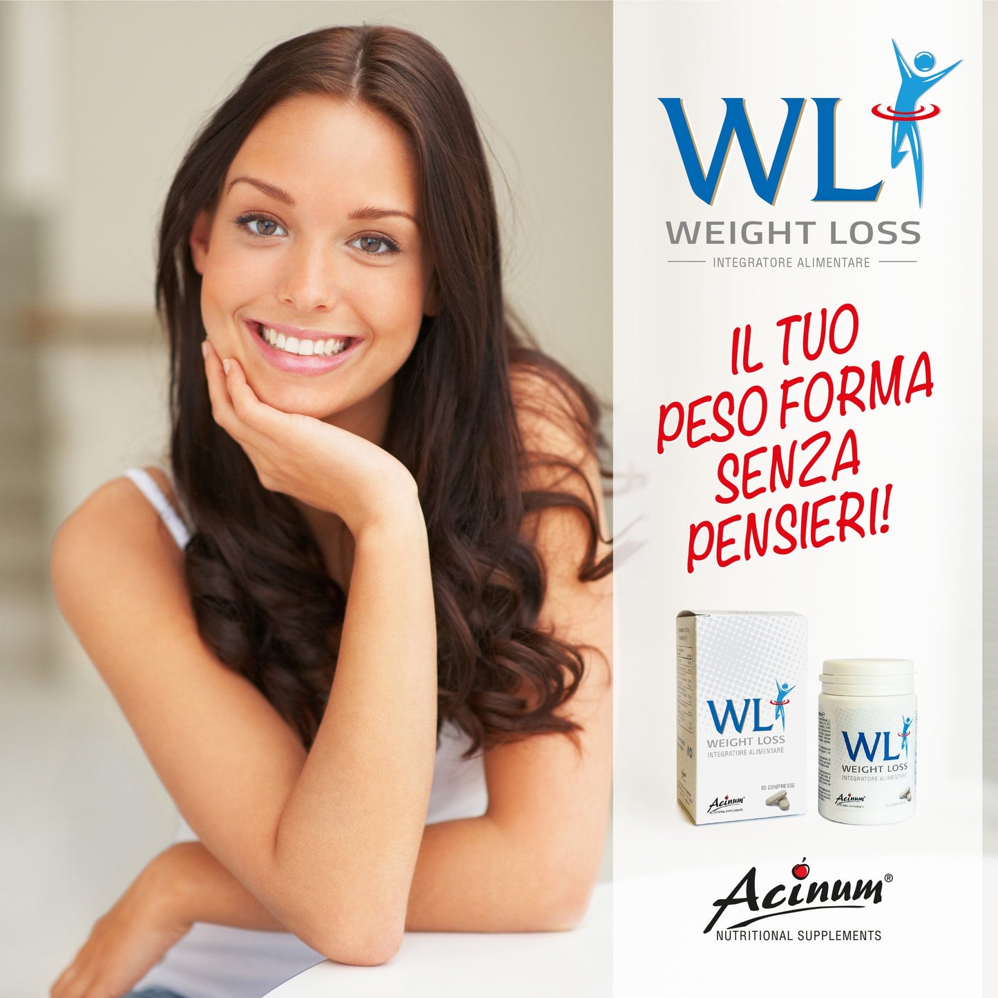 WL weight loss Acinum 60 COMPRESSE DA 1000MG