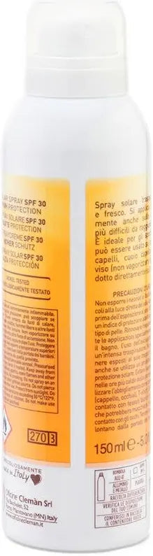 Spray Solare Effetto Invisibile spf 30, 150ml - Amavital Sun Passion